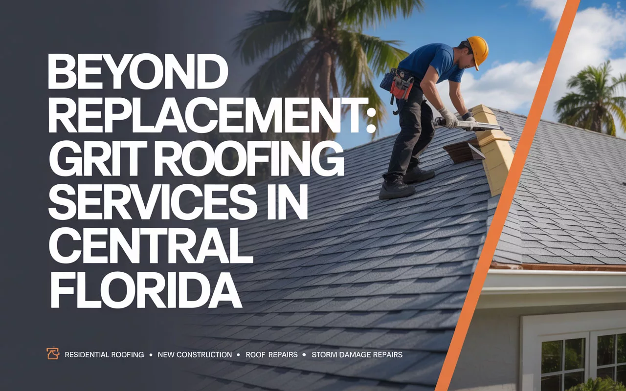 Beyond Replacement: GRIT Roofing Services in Central Florida