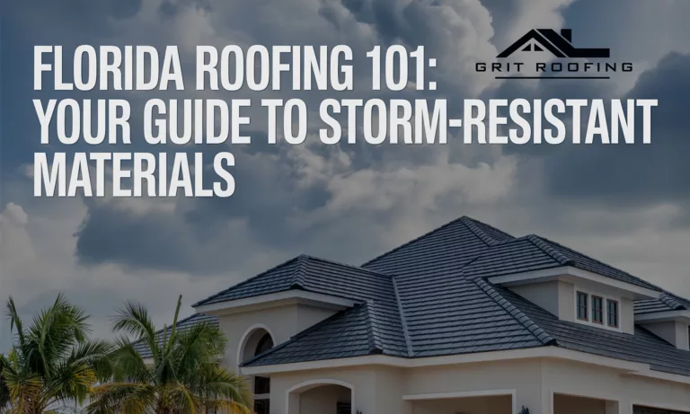 Florida Roofing 101: Your Guide to Storm-Resistant Materials