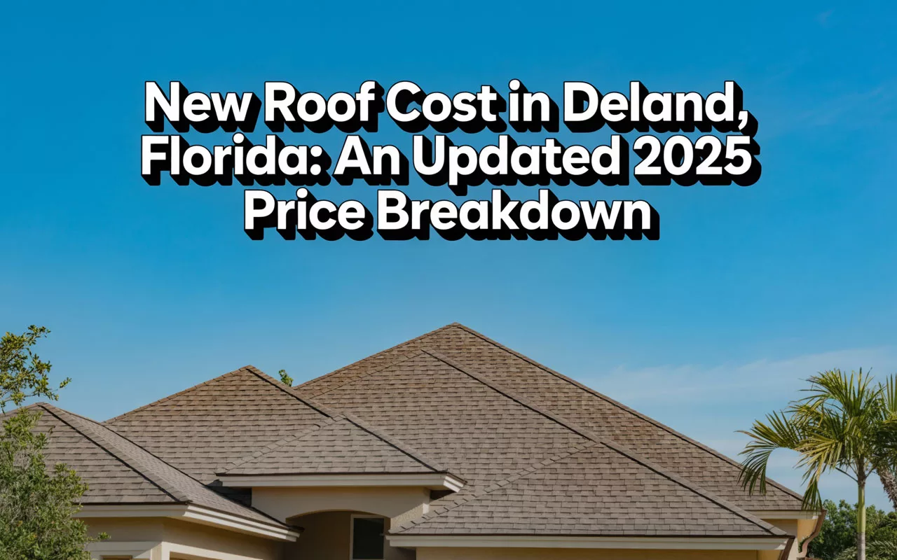 New Roof Cost in DeLand, Florida: An Updated 2025 Price Breakdown