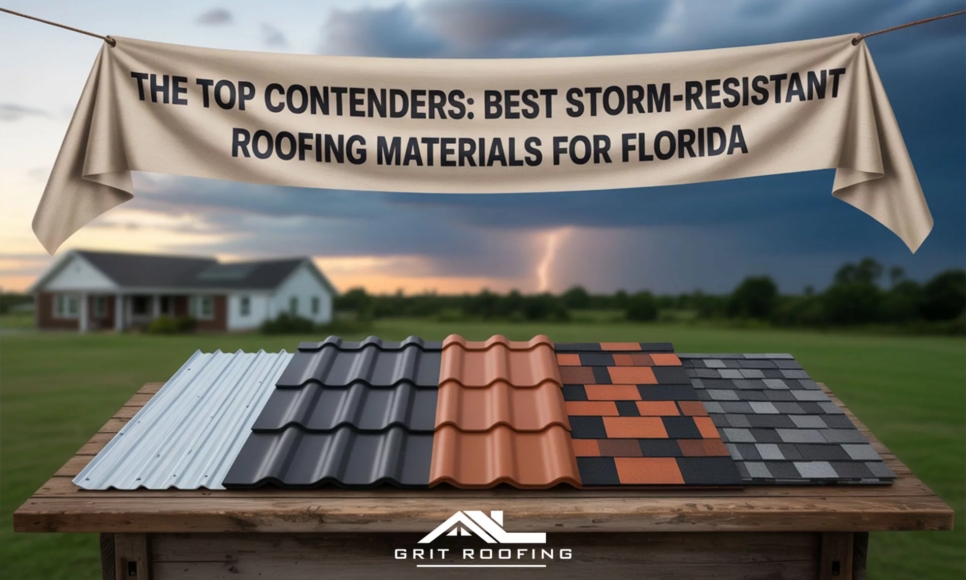 The Top Contenders: Best Storm-Resistant Roofing Materials for Florida