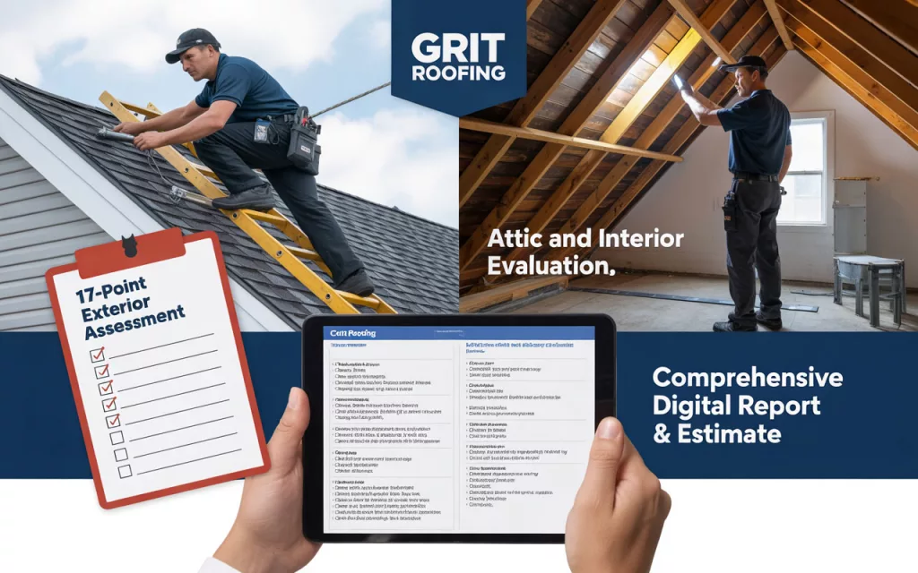 What Happens During Your GRIT Roofing Free Inspection