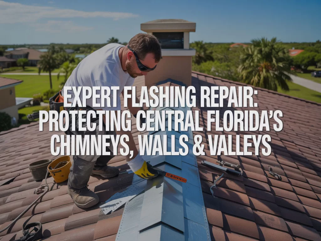 Expert Flashing Repair: Protecting Central Florida's Chimneys, Walls & Valleys