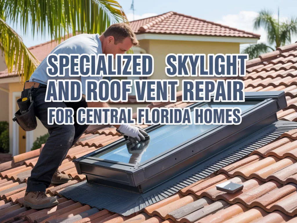 Specialized Skylight and Roof Vent Repair for Central Florida Homes
