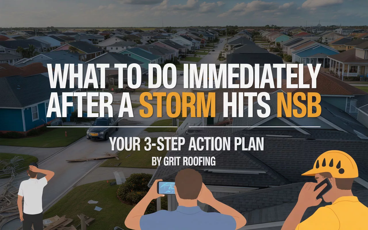 What to Do Immediately After a Storm Hits NSB (Your 3-Step Action Plan)